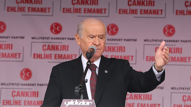 Devlet Bahçeli.
