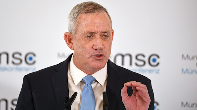 Mavi ve Beyaz Genel Başkanı ve eski Genelkurmay Başkanı Benny Gantz.