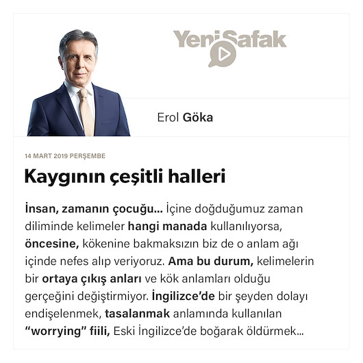 Kaygının çeşitli halleri