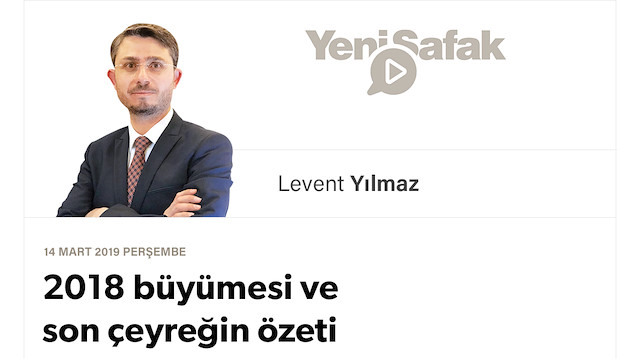 2018 büyümesi ve son çeyreğin özeti