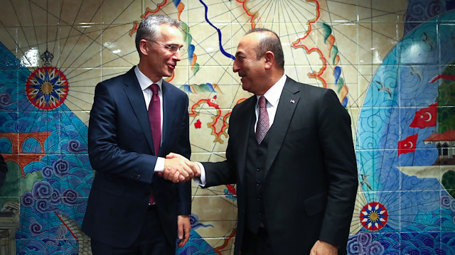 Dışişleri Bakanı Çavuşoğlu, NATO Genel Sekreteri Stoltenberg ile görüştü