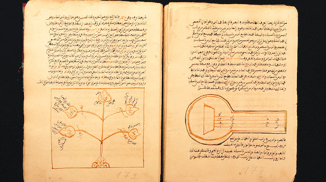 El yazması eser.