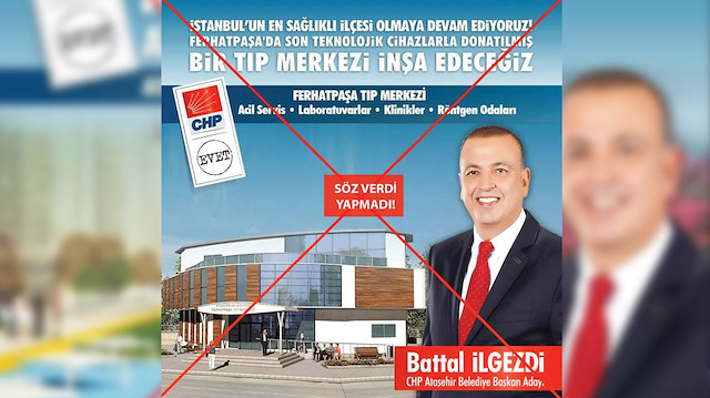 Battal İlgezdi 30 Mart 2014 yerel seçimleri öncesinde geçekleştirmeyi vaat ettiği birçok projeyi hayata geçirmedi.