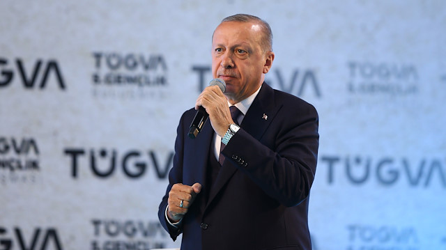 Cumhurbaşkanı Erdoğan.