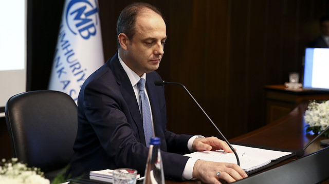 TCMB Başkanı Murat Çetinkaya açıklamada bulundu.