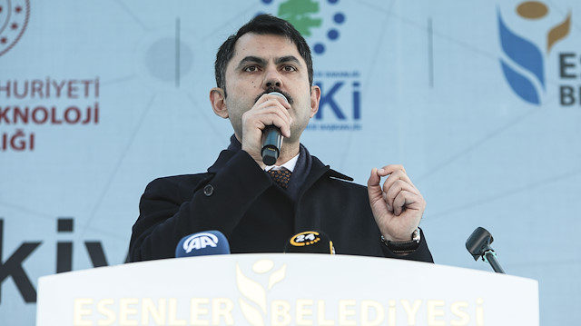 Çevre ve Şehircilik Bakanı Murat Kurum