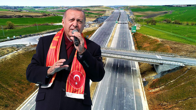 Cumhurbaşkanı Erdoğan, Kuzey Marmara Otoyolu açılışında konuştu.