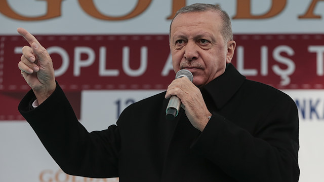 Cumhurbaşkanı Recep Tayyip Erdoğan