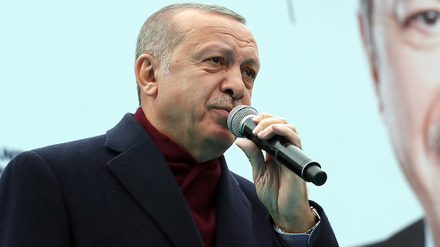 Cumhurbaşkanı ve AK Parti Genel Başkanı Recep Tayyip Erdoğan