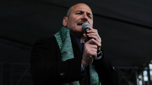 İçişleri Bakanı Süleyman Soylu