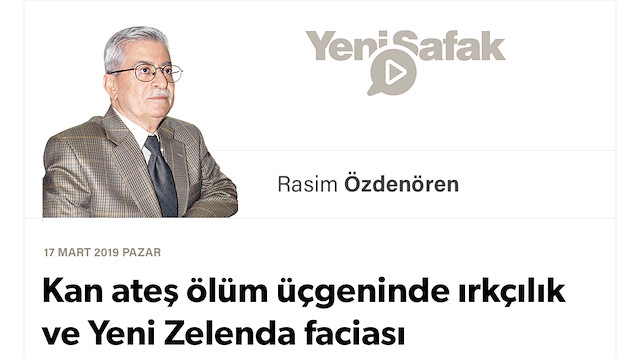 Kan ateş ölüm üçgeninde ırkçılık ve Yeni Zelenda faciası