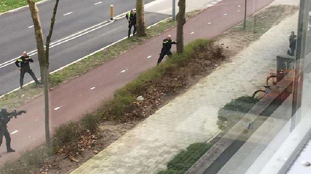 Hollanda'da silahlı saldırgana operasyon