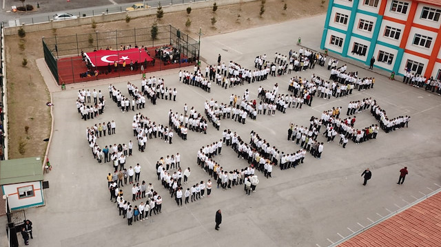 Öğrencilerden etkileyici