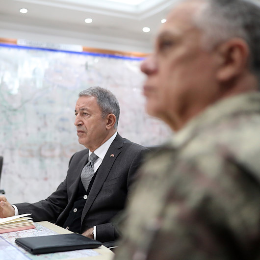 Milli Savunma Bakanı Hulusi Akar Şırnakta