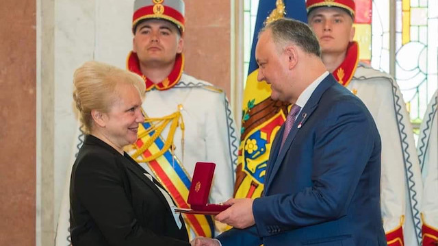 Moldova honors local head of Turkish state aid agency