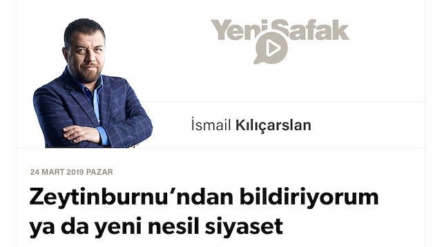 Zeytinburnu’ndan bildiriyorum ya da yeni nesil siyaset