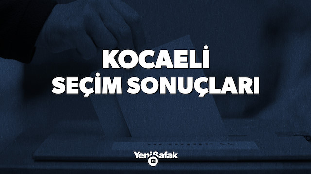 Kocaeli seçim sonuçları.