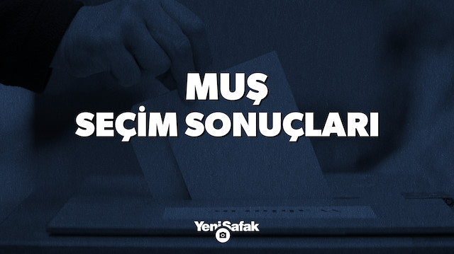 Muş seçim sonuçları.