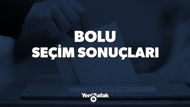Bolu seçim sonuçları.