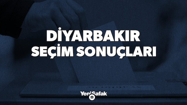 Diyarbakır seçim sonuçları.