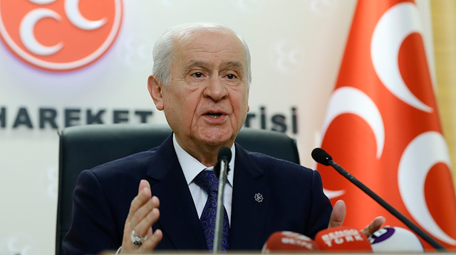 MHP Lideri BahÃ§eli.