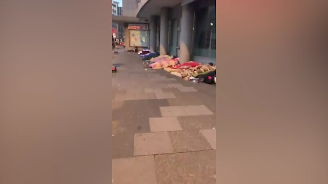 Avrupanın göbeğinde içler acısı görüntüler