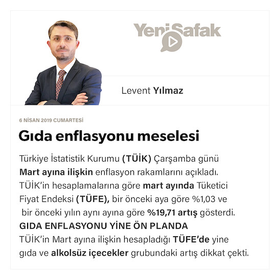 Gıda enflasyonu meselesi