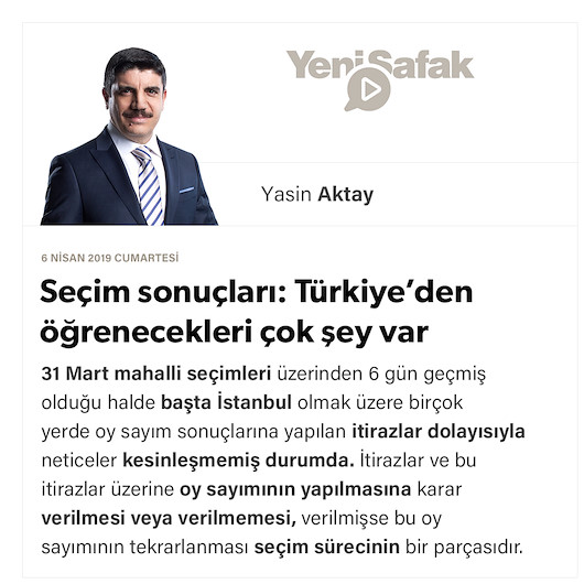 Seçim sonuçları: Türkiye’den öğrenecekleri çok şey var