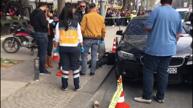 Kadıköy Bağdat Caddesinde cinayet