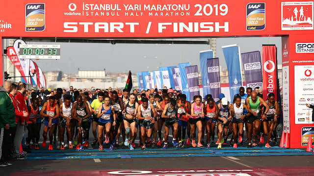 İstanbul Yarı Maratonu'na Kenya damgası