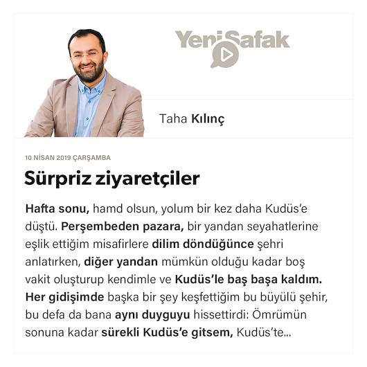 Sürpriz ziyaretçiler