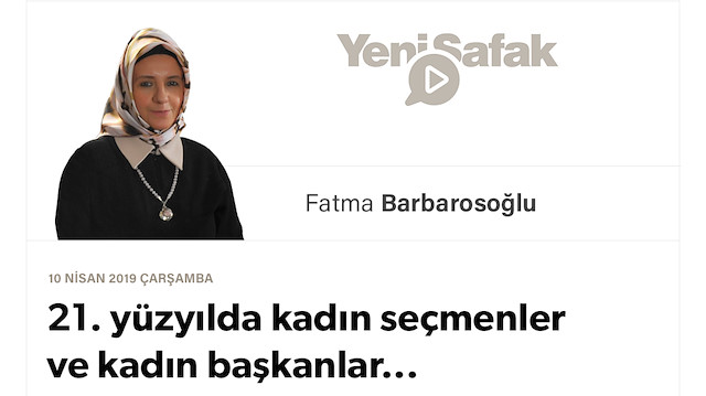 21. yüzyılda kadın seçmenler ve kadın başkanlar...