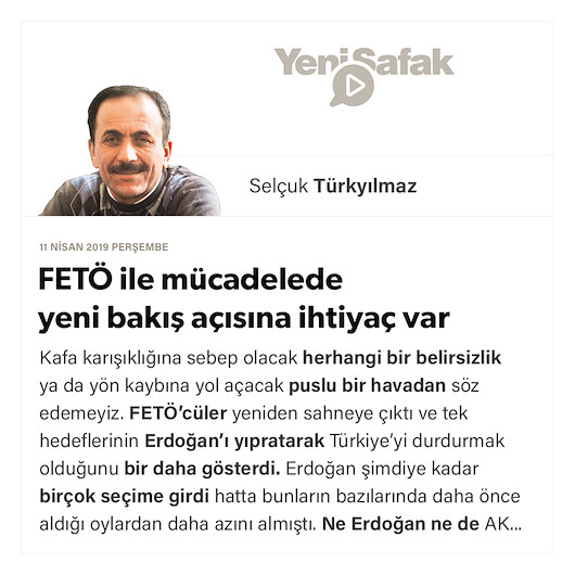 FETÖ ile mücadelede yeni bakış açısına ihtiyaç var