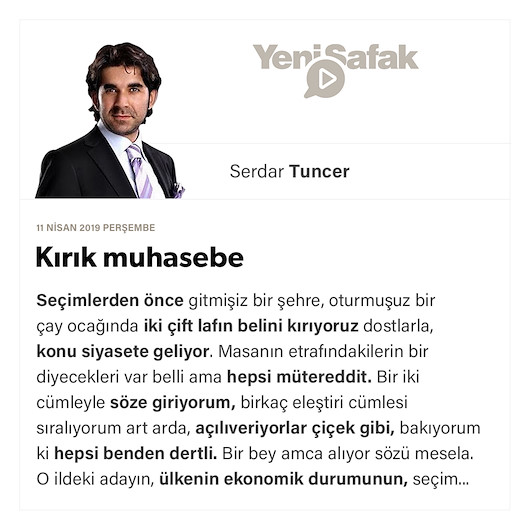 Kırık muhasebe