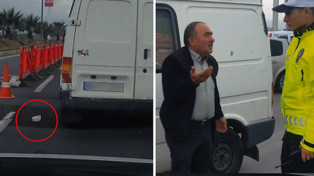 Yola çöp atan adamdan savunma: Suç olduğunu bilmiyordum