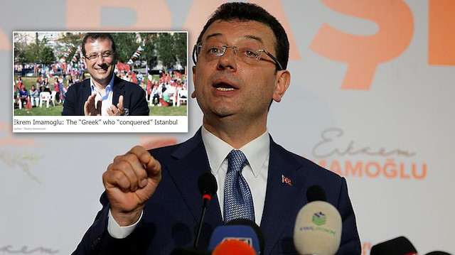 İmamoğlu hakkında Yunan medyasında son dönemlerde sıklıkla haberler yapılıyor.
