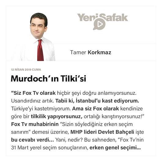 Murdoch’ın Tilki’si