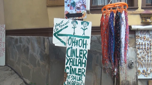 Meşhur 'Cin aralığı' sokağından iki kişi geçemiyor