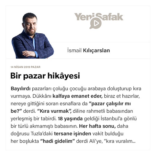Bir pazar hikâyesi