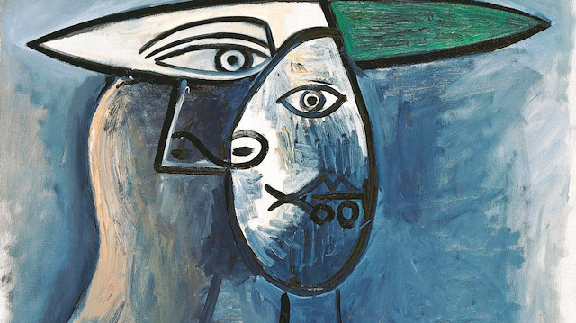 Pablo Picasso'dan bir eser.