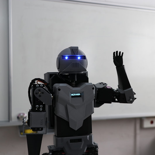 Lise öğrencileri insansı robot yaptı