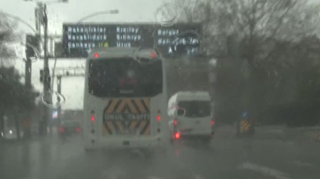 Ankarada etkili sağanak