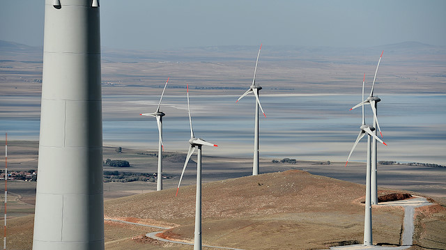 Rüzgar enerjisi santralleri.