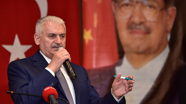 Binali Yıldırım, Özal'ı anma töreninde konuştu.