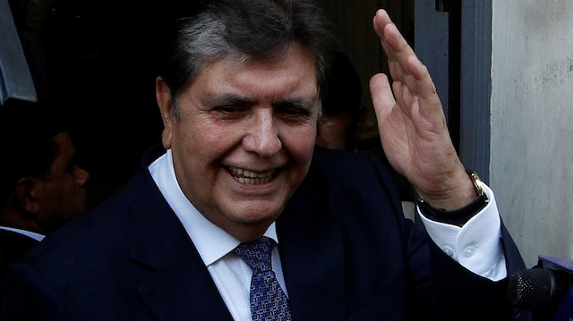 Eski Peru Devlet Başkanı Alan Garcia.