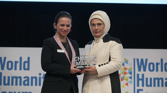 Emine Erdoğan'a 'Fark Yaratan' ödülü