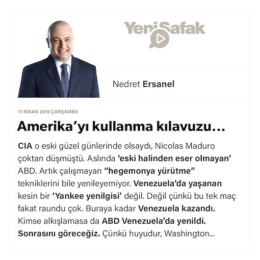 Amerika’yı kullanma kılavuzu...