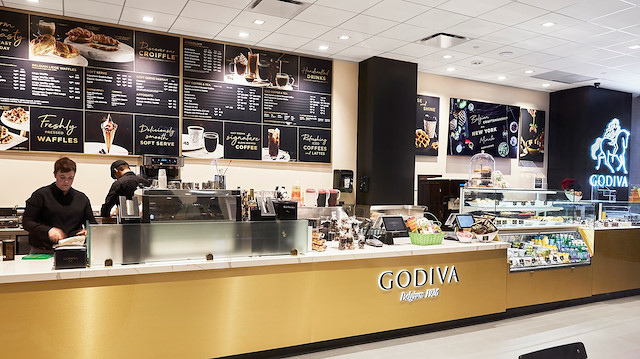 Godiva kafe.