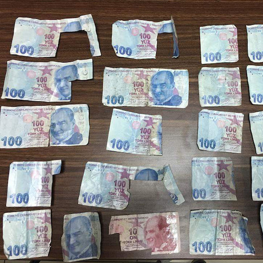 Bu paraların parçaları öyle bir yerden çıktı ki bankacılar bile inanamadı