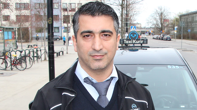 Türk taksi şoförü Ömer Temel.